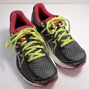 ASICS Gel Flux 3 Women's T664N High Viz Mesh Running Shoe Sneakers Size 6.5